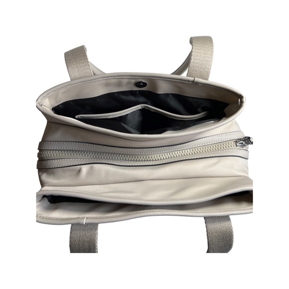 Satchel bag - Calvin Klein Shay Triple Compartment Satchel, Fawn color. - Picture 3 of 5